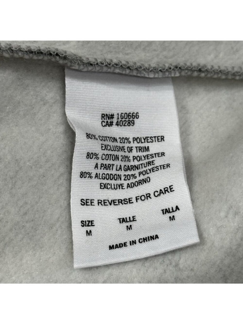 Chicago Bears Men Med Gray Aztec Fleece Crewneck Sweatshirt New Era NFL Pullover - Picture 7 of 8